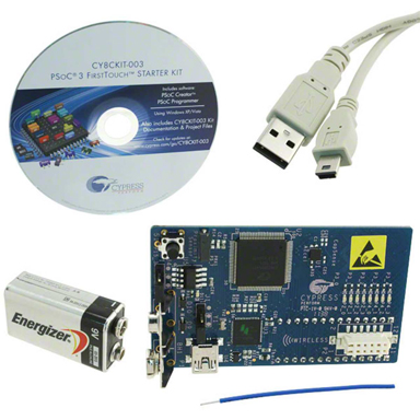 Cypress PSOC 3 FirstTouch Starter Kit Cypress PSOC 3 FirstTouch™ Starter Kit
